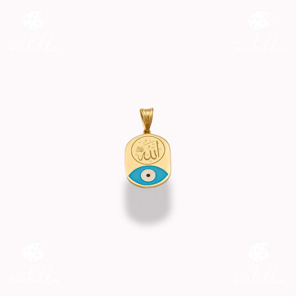 مدال چشم نظر مدال طلا الله خرید آنلاین طلا مدال خاص مدال طلا مدال زنانه مدال ظریف مدال دخترانه طلا با کیفیت طلا اجرت مناسب مدال طلا چشم زخم مجموعه طلا و جواهرات و سکه مطلا